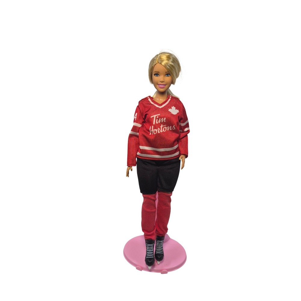 2020 Mattel Signature Tim Hortons Barbie Curvy Fashion Doll GHT51 Hockey READ
